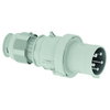 Stecker TE 63A 5p >50V grau 1h, IP44