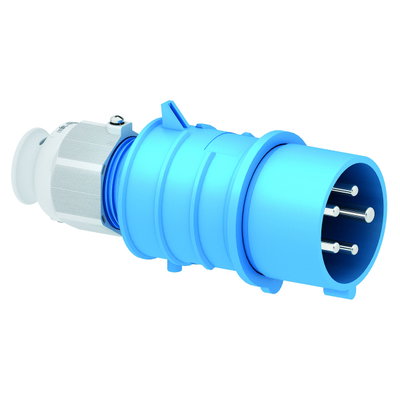 Stecker QUICK-CONNECT TE 16A 5p 230V 9h, IP44