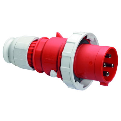 Stecker TE 63A 4p 400V 6h, IP67