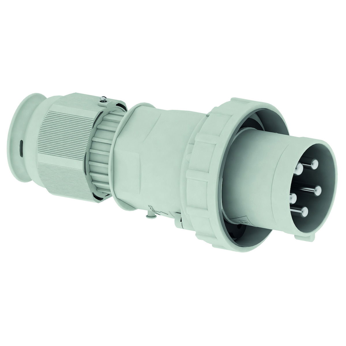 Stecker TE 125A 5p >50V grau 1h, IP67