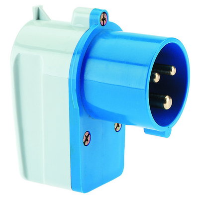 Winkelstecker 16A 3p 230V 6h, IP44