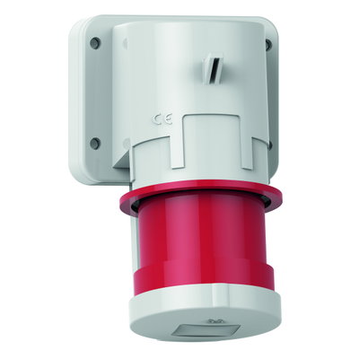 Wandgerätestecker 32A 5p 400V 6h, IP44