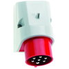 Wandgerätestecker TE 16A 7p 400V 6h, IP44