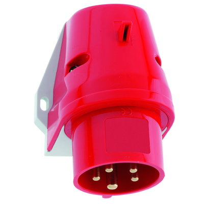 Wandgerätestecker Quick-Connect 16A 5p 400V 6h, IP44