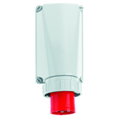 Wandgerätestecker 125A 5p 400V 6h, IP67