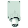 Wandgerätestecker 63A 4p 500V 7h, IP67