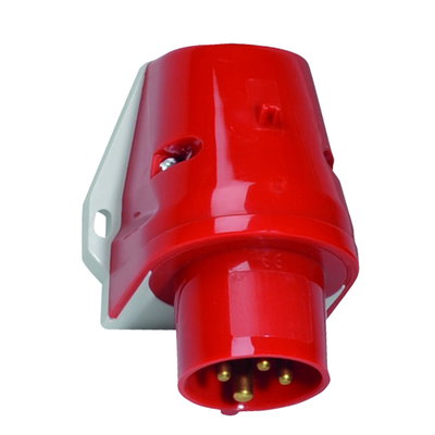 Wandgerätestecker Quick-Connect 16A 4p 400V 6h, IP44