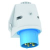 Wandgerätestecker Quick-Connect 16A 4p 230V 9h, IP44