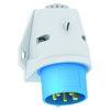 Wandgerätestecker Quick-Connect 16A 5p 230V 9h, IP44