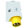 Wandgerätestecker Quick-Connect TE 32A 3p 110V 4h, IP44