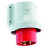 Wandgerätestecker Quick-Connect TE 16A 5p 400V 6h, IP67