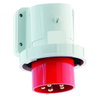 Wandgerätestecker Quick-Connect TE 16A 5p 400V 6h, IP67