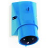 Wandgerätestecker 16A 3p 230V 6h, IP44