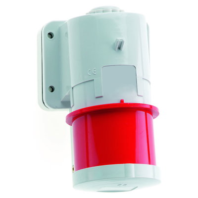 Wandgerätestecker 16A 5p 400V 6h, IP44
