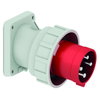 Anbaugerätestecker TE geneigt 63A 4p 400V 6h, IP67