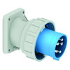 Anbaugerätestecker TE geneigt 63A 5p 230V 9h, IP67