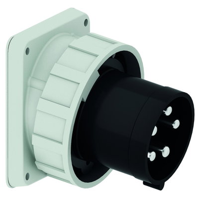 Anbaugerätestecker TE geneigt 125A 5p 500V 7h, IP67