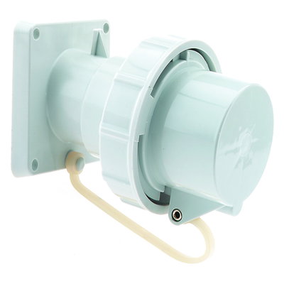 Anbaugerätestecker TE geneigt 32A 4p 380 und 440V 3h, IP67