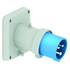 Anbaugerätestecker Quick-Connect TE geneigt 16A 3p 230V 6h, IP44