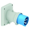 Anbaugerätestecker Quick-Connect TE geneigt 16A 3p 230V 6h, IP44