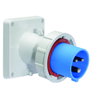 Anbaugerätestecker Quick-Connect TE geneigt 32A 3p 230V 6h, IP67