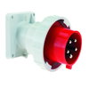 Anbaugerätestecker Quick-Connect TE geneigt 32A 5p 400V 6h, IP67