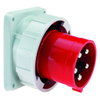 Anbaugerätestecker TE geneigt 125A 5p 400V 6h, IP67
