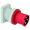 Anbaugerätestecker TE geneigt 63A 4p 400V 6h, IP44