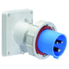 Anbaugerätestecker Quick-Connect TE geneigt 16A 3p 230V 6h, IP67