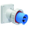 Anbaugerätestecker Quick-Connect TE geneigt 16A 3p 230V 6h, IP67