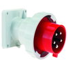 Anbaugerätestecker Quick-Connect TE geneigt 16A 5p 400V 6h, IP67