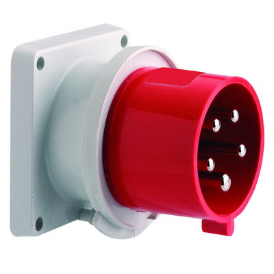 Anbaugerätestecker gerade 16A 5p 400V 6h, IP44