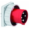 Flanschgerätestecker TE gerade 125A 4p 400V 6h, IP67