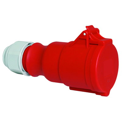 Kupplung TLS mit MULTI-GRIP Verschraubung 16A 5p 400V 6h, IP44
