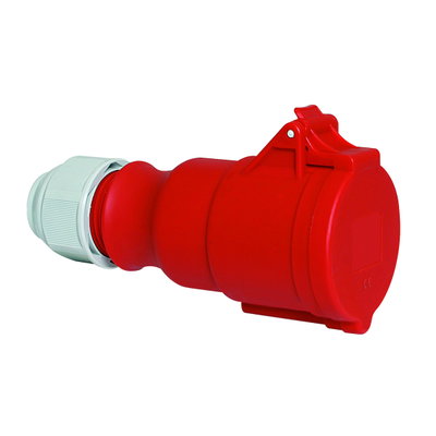 Kupplung TLS mit MULTI-GRIP Verschraubung 16A 4p 400V 6h, IP44