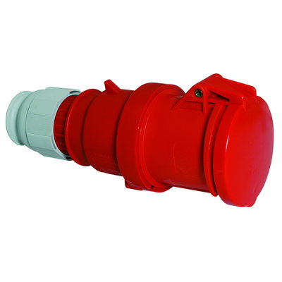 Kupplung TE 63A 5p 400V 6h, IP44