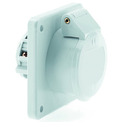 Kleinspannungs-Anbausteckdose gerade 16A 2p 42V 12h, IP44
