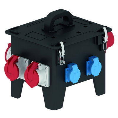 Verteiler, Vollgummi, tragbar