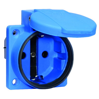 Schutzkontakt-Anbausteckdose 16A 3p 250V IP54
