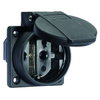 Schutzkontakt-Anbausteckdose 16A 3p 250V IP54
