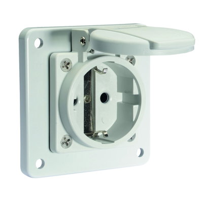 Schutzkontakt-Anbausteckdose 16A 3p 250V IP54