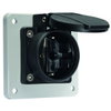 Schutzkontakt-Anbausteckdose 16A 3p 250V IP54