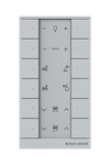Busch-Tenton®, 12-fach Bedienelement, alusilber, für Busch-free@home®   