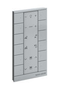 Busch-Tenton®, 12-fach Bedienelement, alusilber, für Busch-free@home®