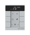 Busch-Tenton®, RTR IAQ, 6-fach, alusilber, mit Display, für Busch-free@home®   