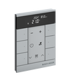 Busch-Tenton®, RTR IAQ, 6-fach, alusilber, mit Display, für Busch-free@home®   