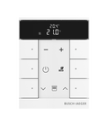 Busch-Tenton®, RTR, 6-fach, weiß, mit Display, für Busch-free@home®