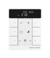 Busch-Tenton®, RTR IAQ, 6-fach, weiß, mit Display, für Busch-free@home®   
