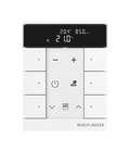 Busch-Tenton®, RTR IAQ, 6-fach, weiß, mit Display, für Busch-free@home®