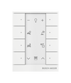 Busch-Tenton®, 8-fachBedienelement, weiß matt, für Busch-free@home®   